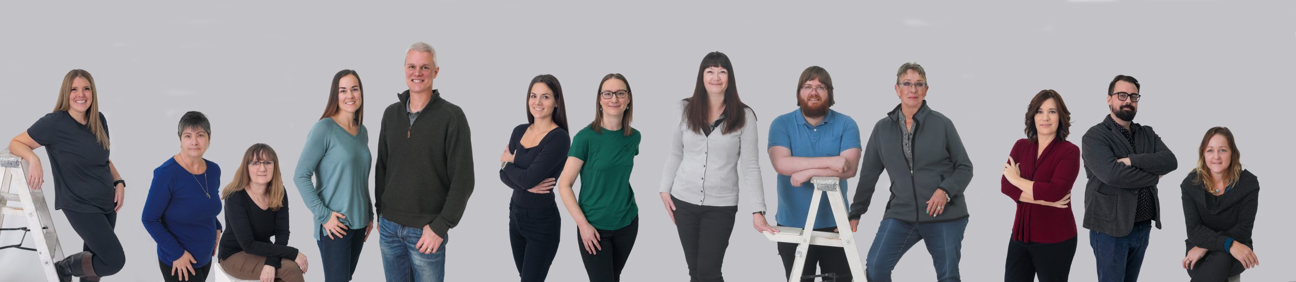 Professional group photo of accountant group taken by Kamloops Headshot Photographer